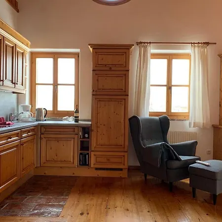 公寓 Ansitz Wirtsgut - Familienappartements In Den Bergen 莱奥冈